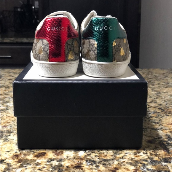 Gucci GG Supreme Ace Bee - Picture 5 of 5